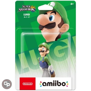 Super Mario Amiibo Luigi Mini figura Smash Bros