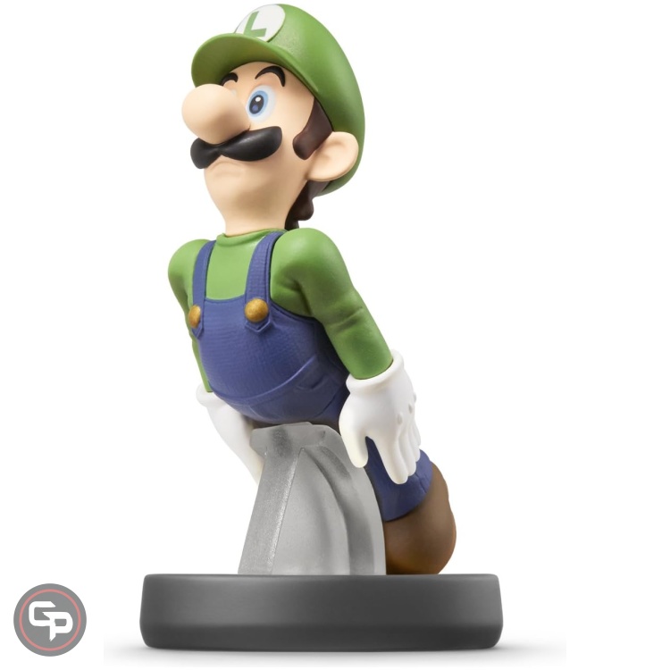 Super Mario Amiibo Luigi Mini figura Smash Bros - Image 2