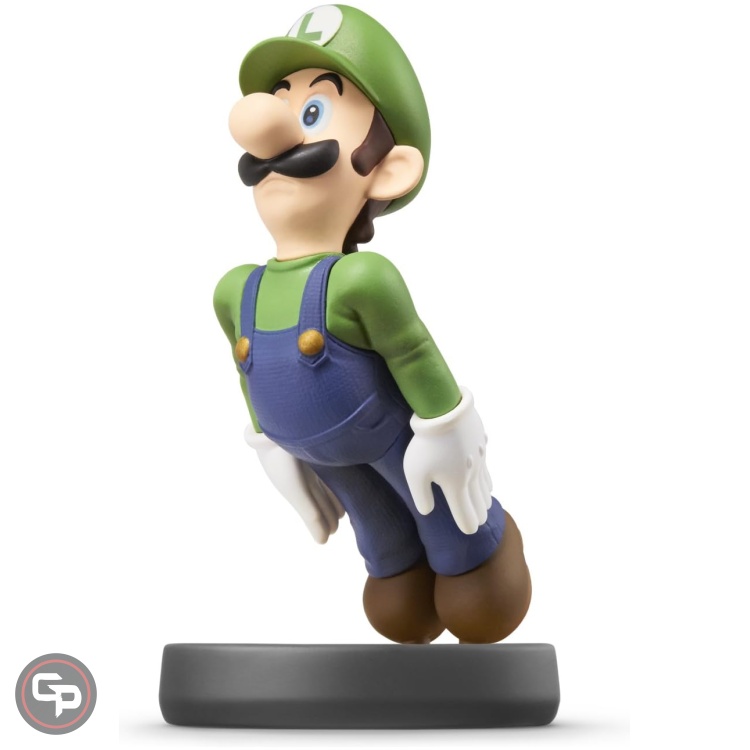 Super Mario Amiibo Luigi Mini figura Smash Bros - Image 4