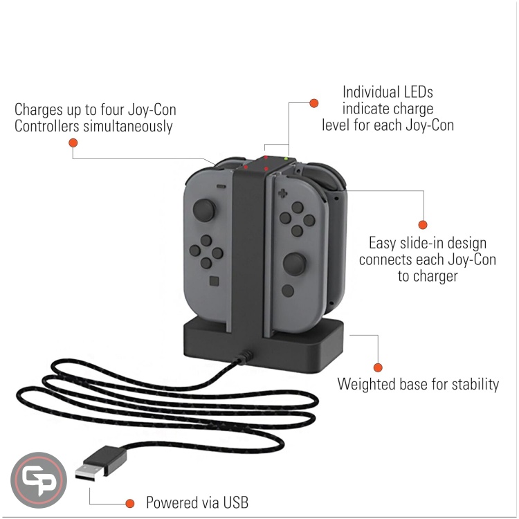 SWITCH JOY CON CHARGING STAND - Image 4