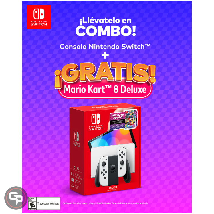 Consola Nintendo Switch – OLED Model: Mario Kart 8 Deluxe Bundle - Image 2