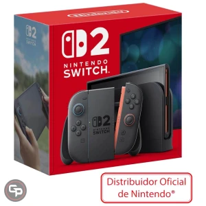 Consola Nintendo Switch 2 con controles Joy-Con 2 y pantalla 4K