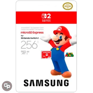 Tarjeta microSD Express Samsung 256GB Nintendo Switch 2